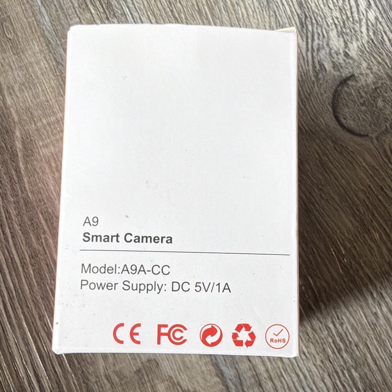 A9 Smart Camera 720p Wireless Wi-Fi Battery IP Cam MicroSD Indoor Black A9A-CC gallery