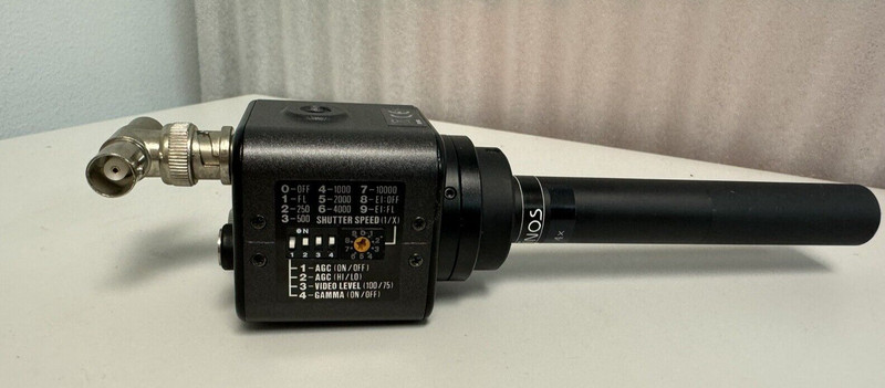 WATEC WAT-231S WAT231S Color CCD Camera with Linos 4x Lens gallery