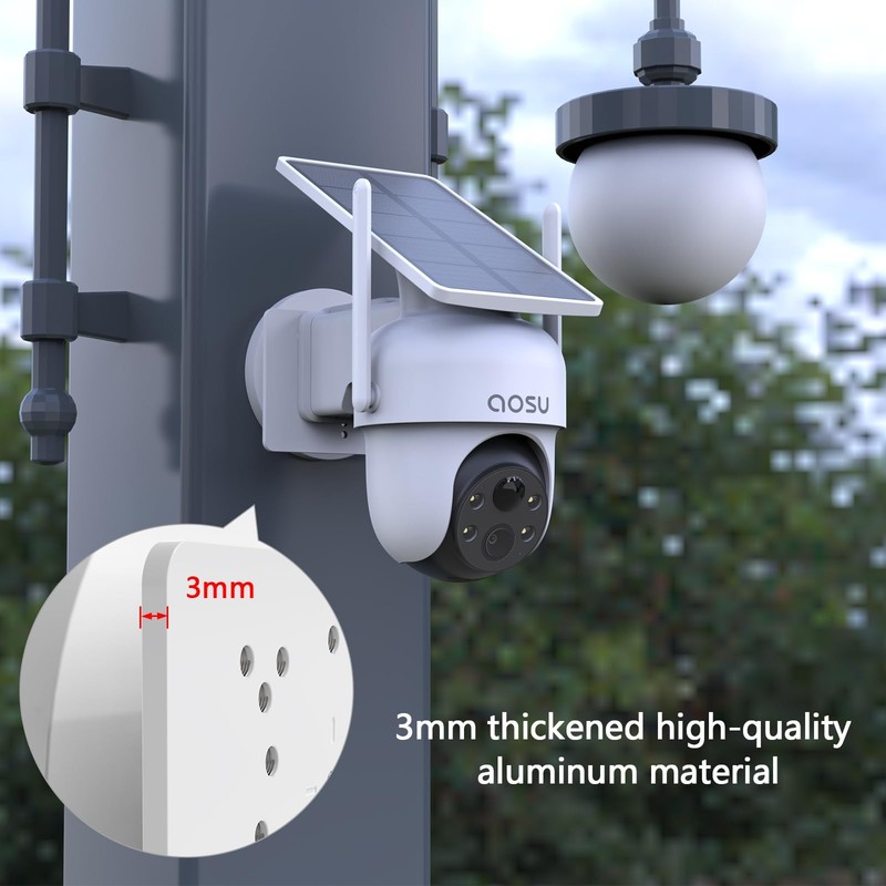 Magnetic Mount for AOSU D1 SE/Lite/Max,Reolink Argus 3MP/4MP/5MP/2K,ANSQUE(GU... gallery