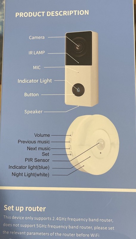 Yiroka Video Doorbell Smart Doorbell For Safety gallery
