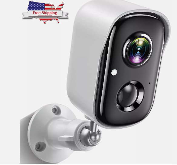 Wireless Security Camera For Home Outdoor Security, Battery Powered 1080P HD NEW gallery