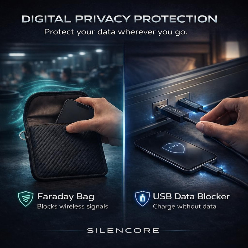Travel Privacy Protection Kit: Hidden Camera & GPS Tracker Detector Set gallery