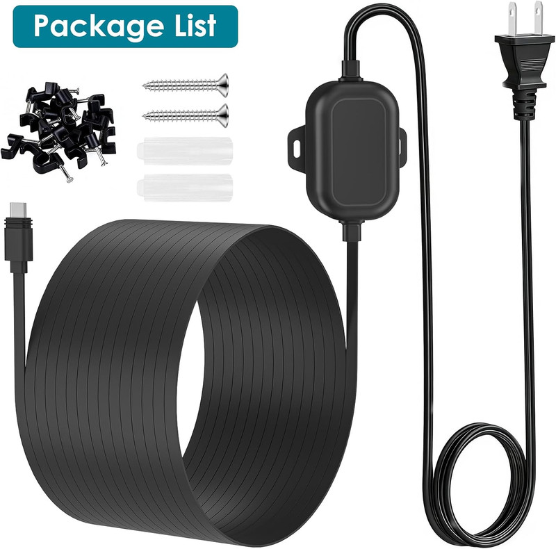 Power Adapter for Ring Outdoor Cam Plus/Ring Spotlight Cam Plus/Pro (Battery), 2 gallery