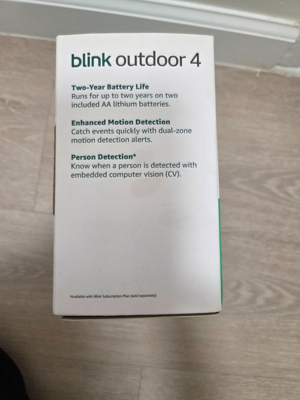 Blink Outdoor 4 (4th Gen) 5-Camera Security System w/ Sync Module Core gallery