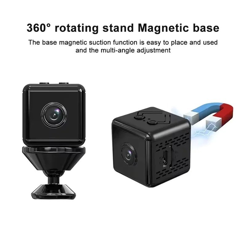Mini APP WiFi Camera 1080P HD Motion Detection Home Security Audio Video Cam gallery