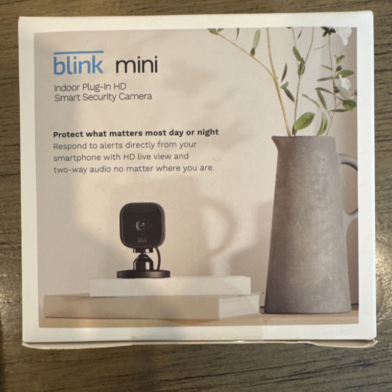 3x Lot Blink Mini 1080p WiFi Security Camera Motion Detection Night Vision gallery