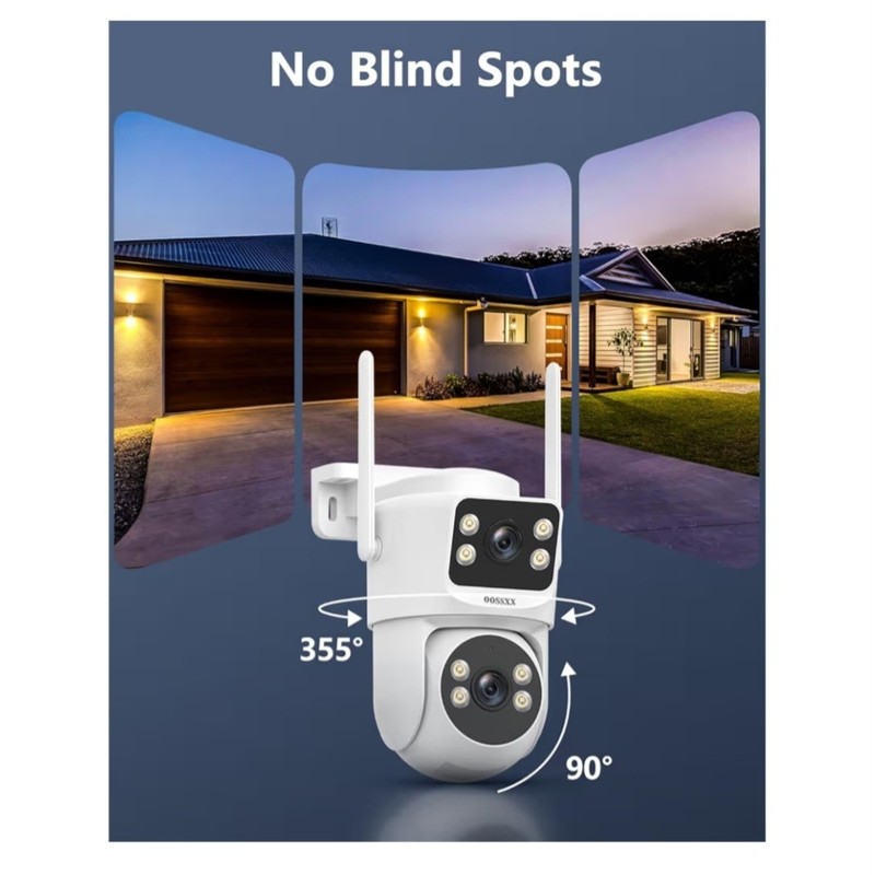 NEW OOSSXX 2K Wireless Security Camera System, Plug & Play, No Monthly Fees. gallery
