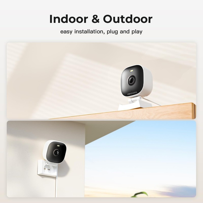 2K Cameras for Home Security,Indoor/Outdoor for Baby/Elder/Pet Monitoring wit... gallery