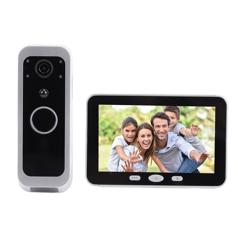 WiFi Video Doorbell Camera 1080P 150 Degree PIR Motion Detection APP Remote gallery