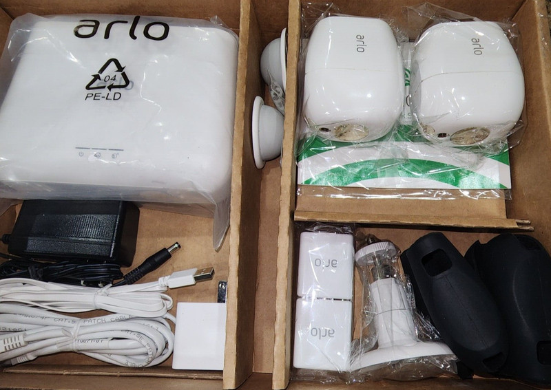 Arlo Pro 2 VMS4230P-100NAR 2 Camera System Wireless Home Security System *READ* gallery
