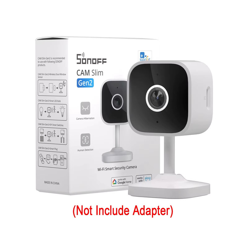 WiFi CAM Slim Gen2 Smart Home Security Camera 1080P HD Motion Detection Two-way gallery