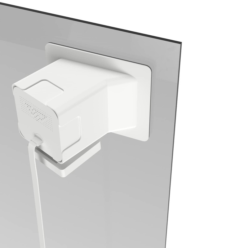 Teccle Angled Window Mount for Wyze Cam v4 Cam V3 , 20 Degrees Tilt ( Up/Down...