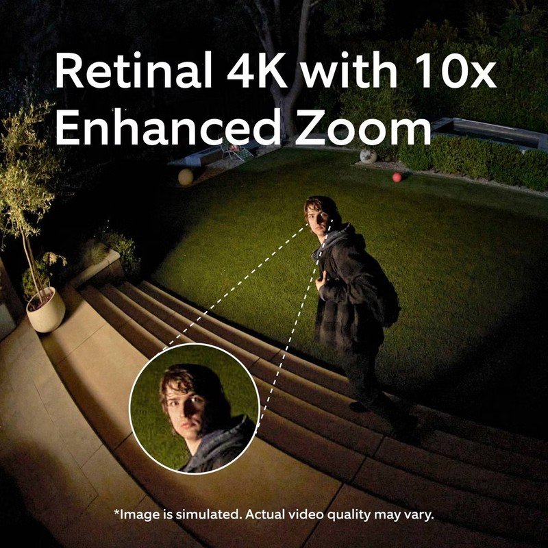Ring Spotlight Cam Pro (Newest Model, 4k, Black, Plug-In) In the Box - Sealed gallery