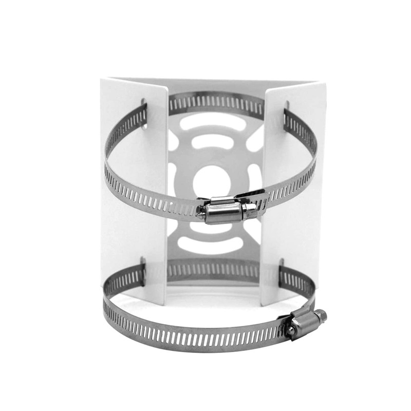 Universal Vertical Pole Mount For Security Camera Solid Metal Bracket Small gallery