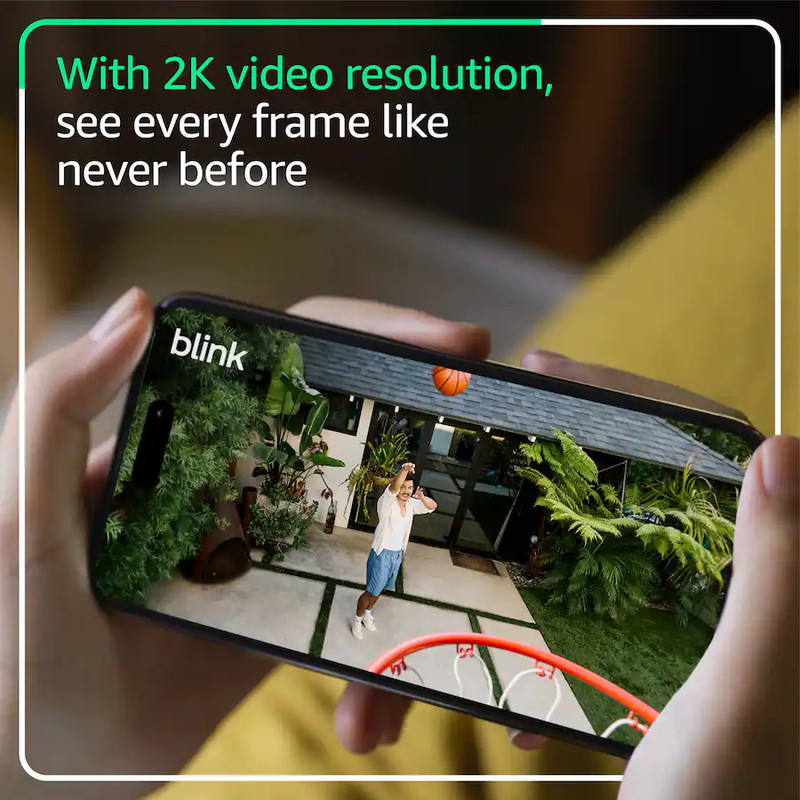 Blink Outdoor 2K+ (newest model) — Wireless smart security camera, 2K video gallery