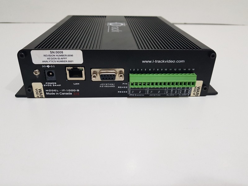 i-Track intelligent video Analytics iT-1000-G gallery