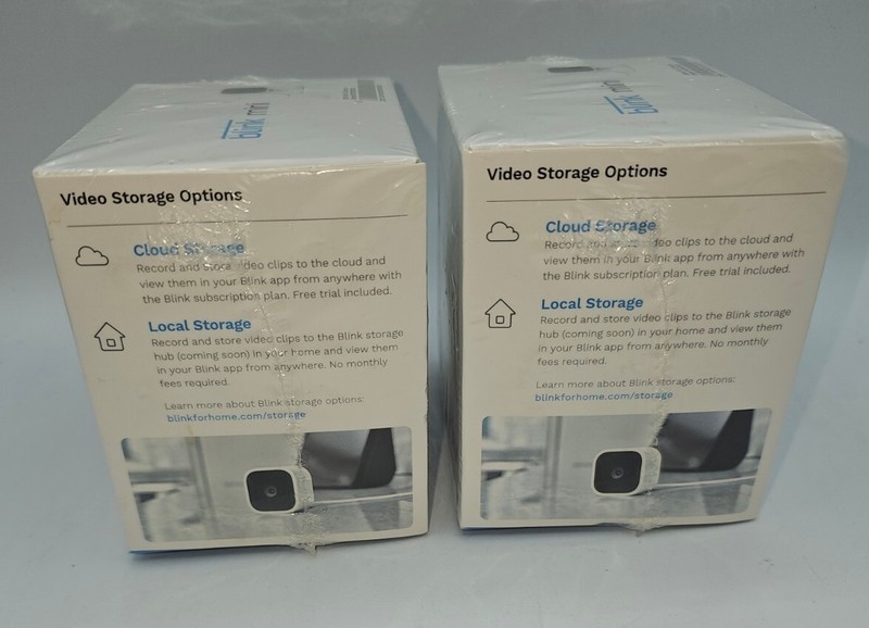 Blink Security Camera 1080p HD Alexa Mini Indoor Amazon Lot Of 2 New BCM00300UB gallery