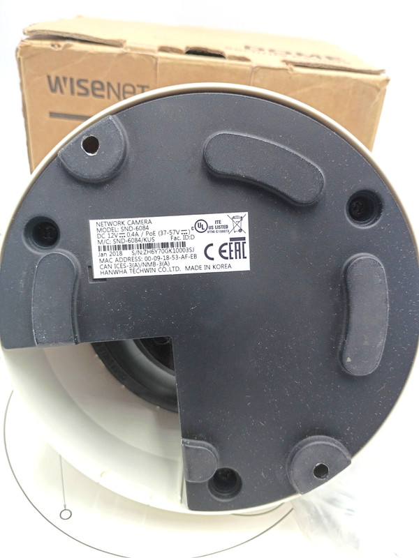 Wisenet Dome Security Network Camera SNV-6084/KUS Hanwha Techwin gallery