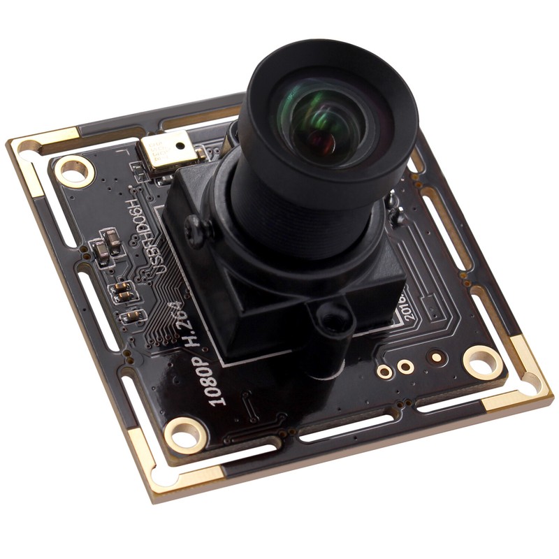H.264 USB Webcam Sony IMX322 Low Light usb camera module w/ No distortion lens gallery