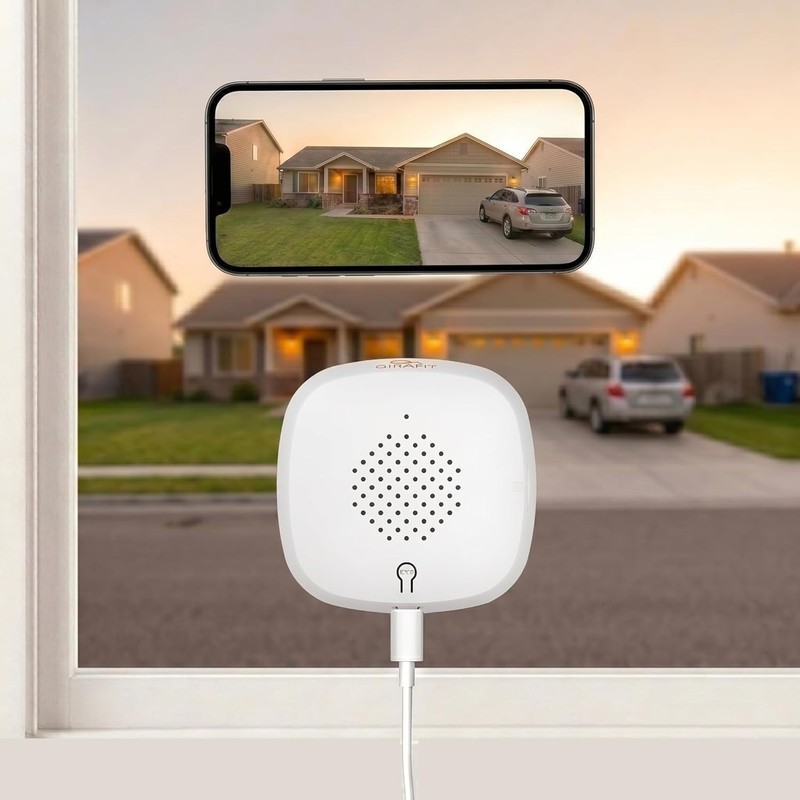 3MP Indoor/Outdoor Window Camera with AI Color Night Vision & 105° View gallery