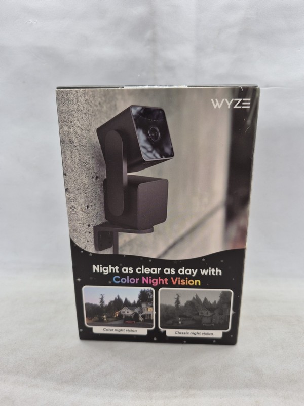 Wyze - Pan v3 Indoor/Outdoor Pan/Tilt/Zoom 1080p Security Camera - Black New gallery
