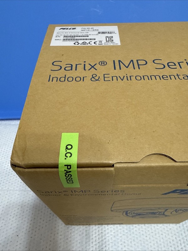 Pelco IMP131-1ERS 1 Megapixel True Day/Night Outdoor Pro LOT OF 6 NIB gallery