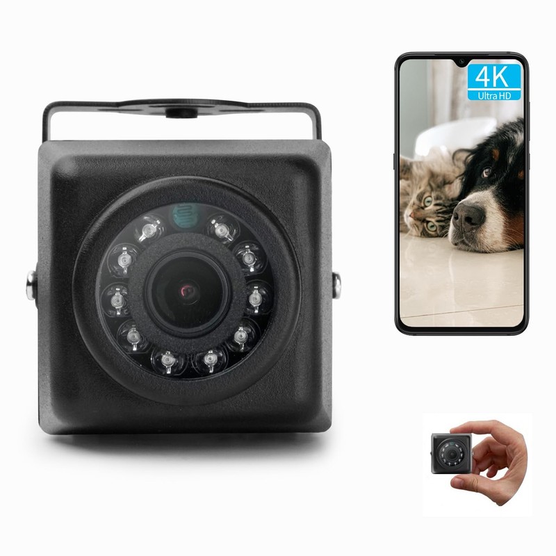 5MP Mini POE IP , Outdoor IP65 Waterproof, Ultra HD 2880 x 1620, 940nm IR Nig…