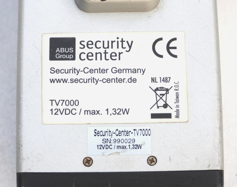 ABUS SECURITY EYSEO TV7000 ANALOG WIRED SECURITY CCTV CAMERA 12VDC 1.32W gallery