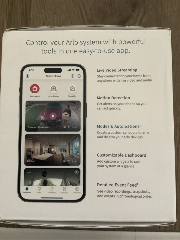 Essential Indoor 2K Security Camera 2nd Generation Pack Home Security Wi-Fi. New gallery