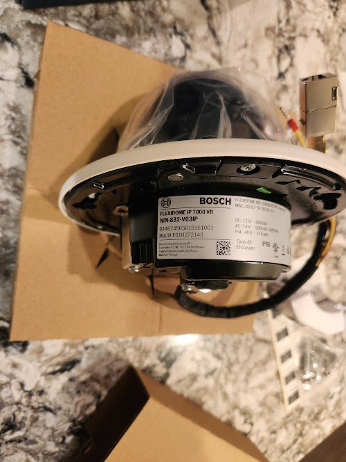 BOSCH Flexidome IP 7000 VR NIN-832-V03IPS New open box gallery