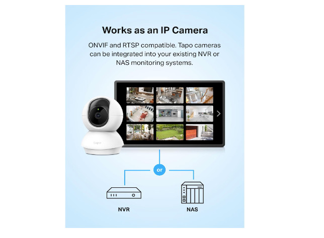 Tp-Link Tapo 2K Pan/Tilt Indoor Security Camera for Baby Monitor, Pet Camera | M gallery