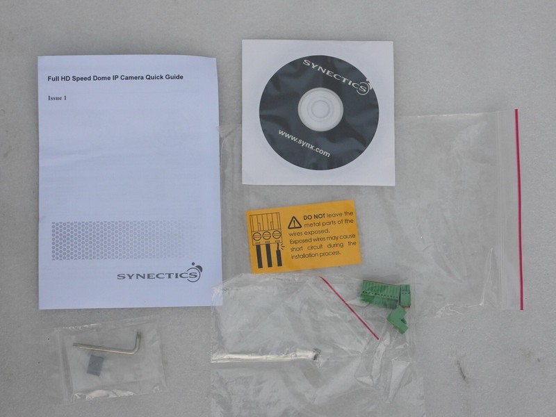 SYNECTICS FULL HD RT SPEED DOME IP NETWORKING S-PTZ20-3MP SECURITY CAMERA gallery
