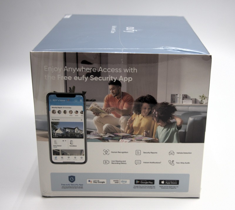 eufy S330 eufyCam 3 Wireless 4K Security Camera Kit – 3-Cam Solar Powered White gallery