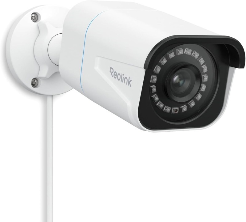 REOLINK 4K/8MP Security PoE IP Camera, Human/Vehicle/Pet Detection, White