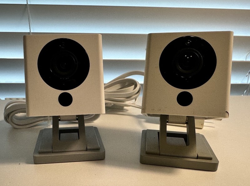 Wyze Cam v2 WHITE WYZEC2 (Lot of 2) 1080p HD Smart Home Camera Night Vision gallery