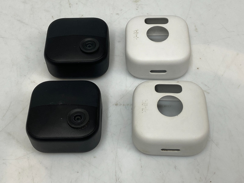 Lot of 2 Blink (BCM00200U/BCM00500U) Indoor/Outdoor Security Camera