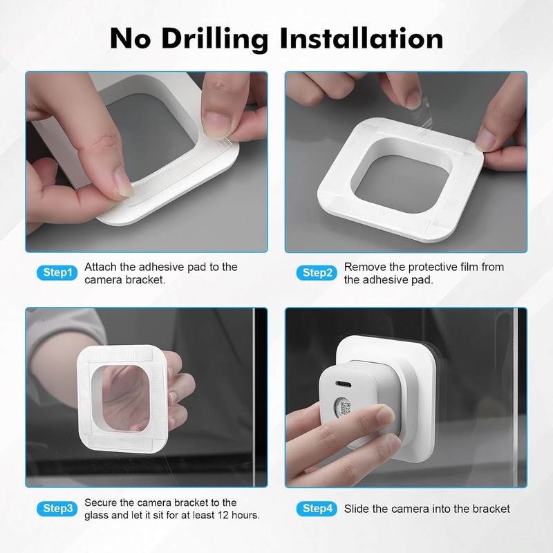 2 Pack Window Mount Compatible with Blink Mini 2K+ Indoor Cam Only, Secured Came gallery