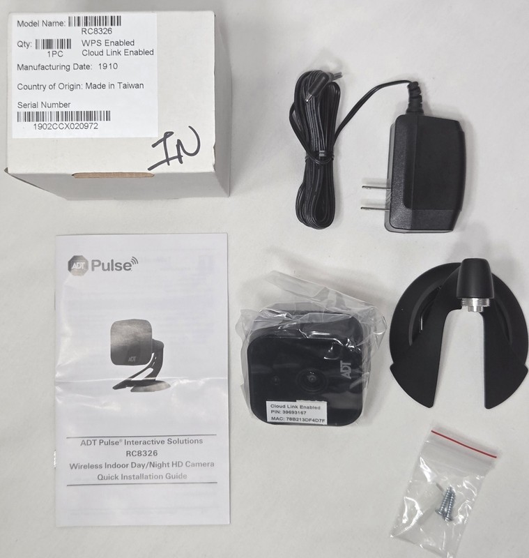 New RC8326 - ADT Pulse Indoor HD Camera gallery