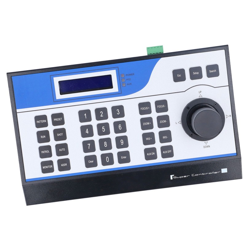 3D Camera PTZ Controller ABS Mini Analog PTZ Dome Camera Keyboard For Bank gallery