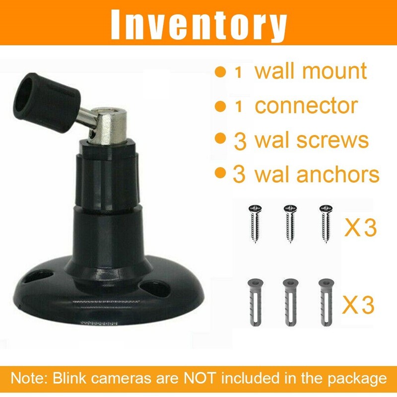 4pcs Blink XT/ XT2 Camera Mount,360 Degree Adjustable Indoor/Outdoor Wall Mount gallery
