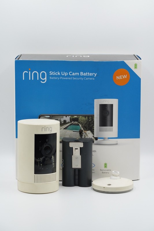 Ring Stick Up Cam Battery HD Security Camera (3rd Generation) with two-way talk
