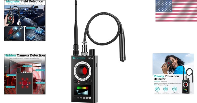 Hidden Camera Detector RF Bug GPS Tracker Detector Replacement gallery