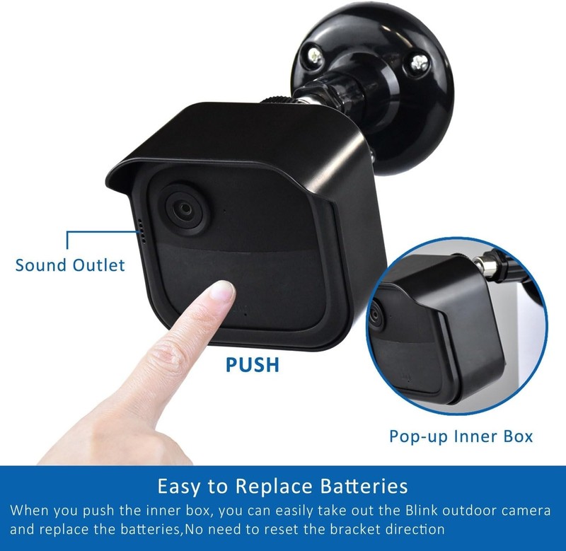 Durable 5-Pack Mount Bracket for Blink Outdoor Camera - 360-Degree Protection gallery