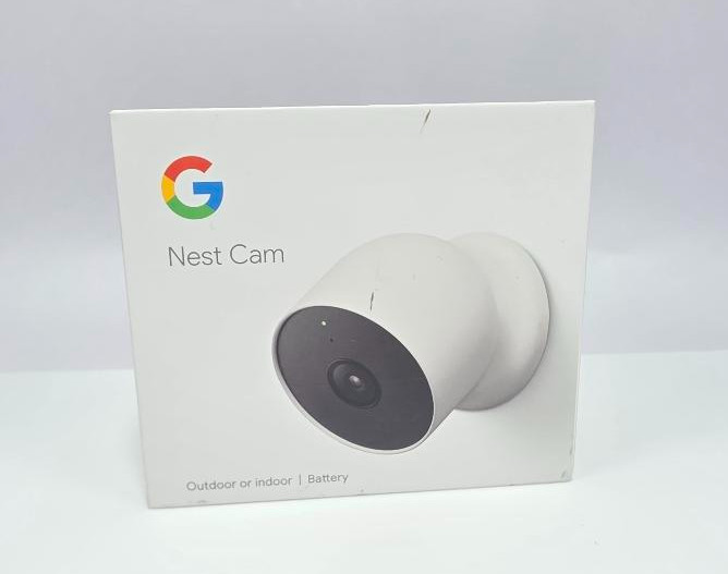 Google Nest Cam Battery (2nd Gen) – Indoor/Outdoor Security Camera – 1 Pack