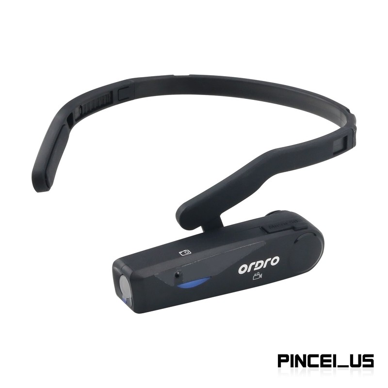 ORDRO EP5 8MP 1080P Head Mounted Camera Sports Camera w/ Remote Control pe66 gallery