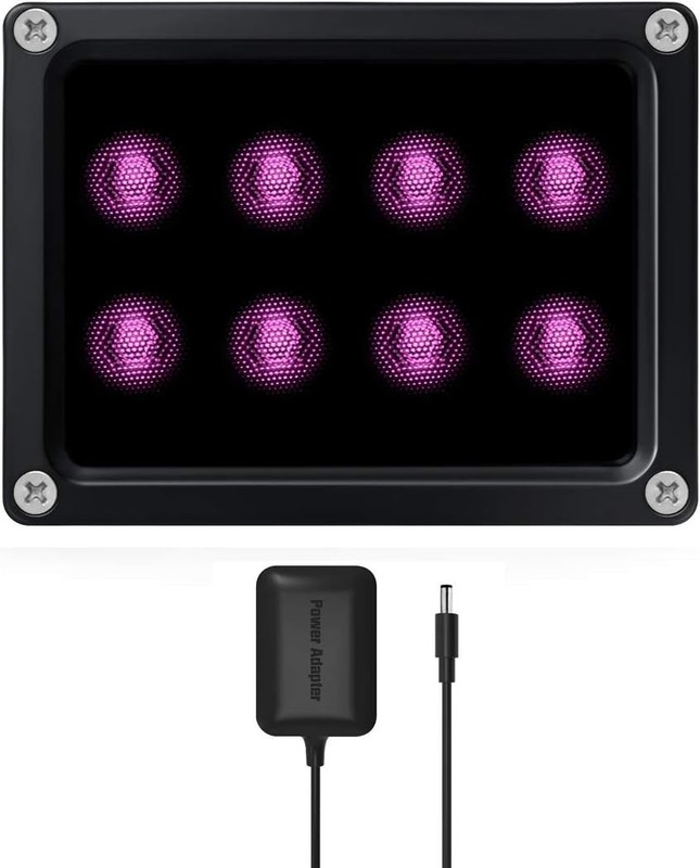 BI8 Compact 90° Infrared Light for Security Camera gallery