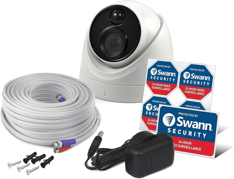 Swann 4K HD Thermal Motion Dome Camera SWPRO-4KDOME - Bluetooth, Weatherproof gallery