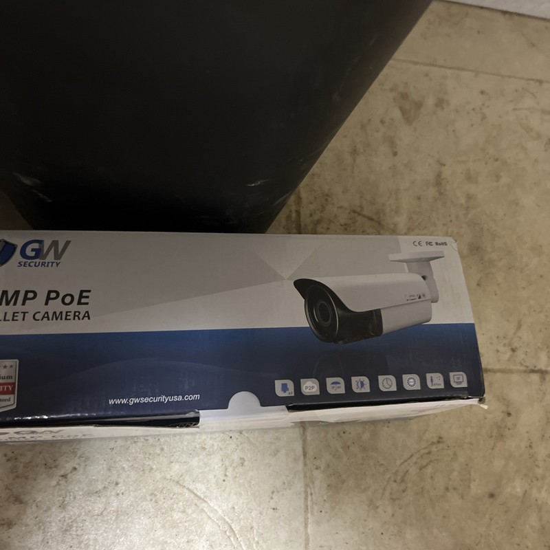 GW HD 5MP PoE Security IP Camera w/ 2.8-12mm Varifocal Zoom Lens