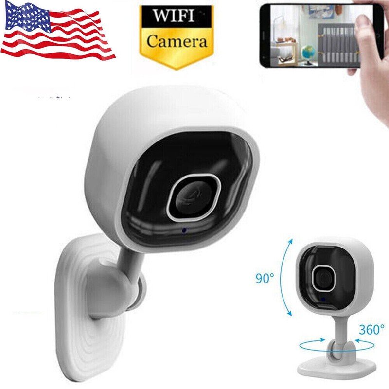 Smart Wireless WiFi Security Camera System Indoor Night Vision 1080P 2-Way Audio