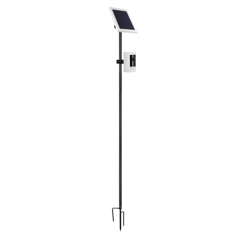 2-in-1 Stake Mount for Outdoor Cameras and Solar Panels gallery